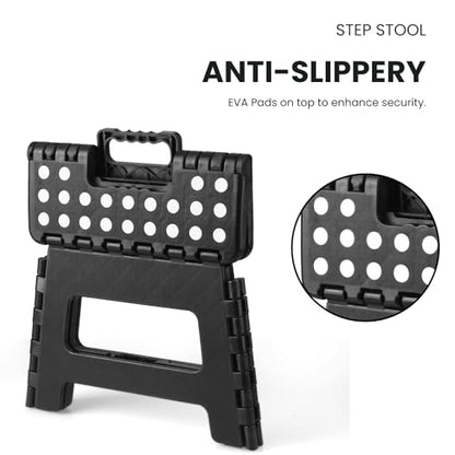 Folding Step Stool(Black)