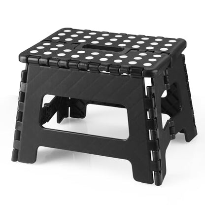 Folding Step Stool(Black)