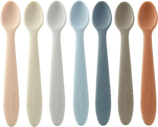 Silicone Feeding Spoons (7pack)