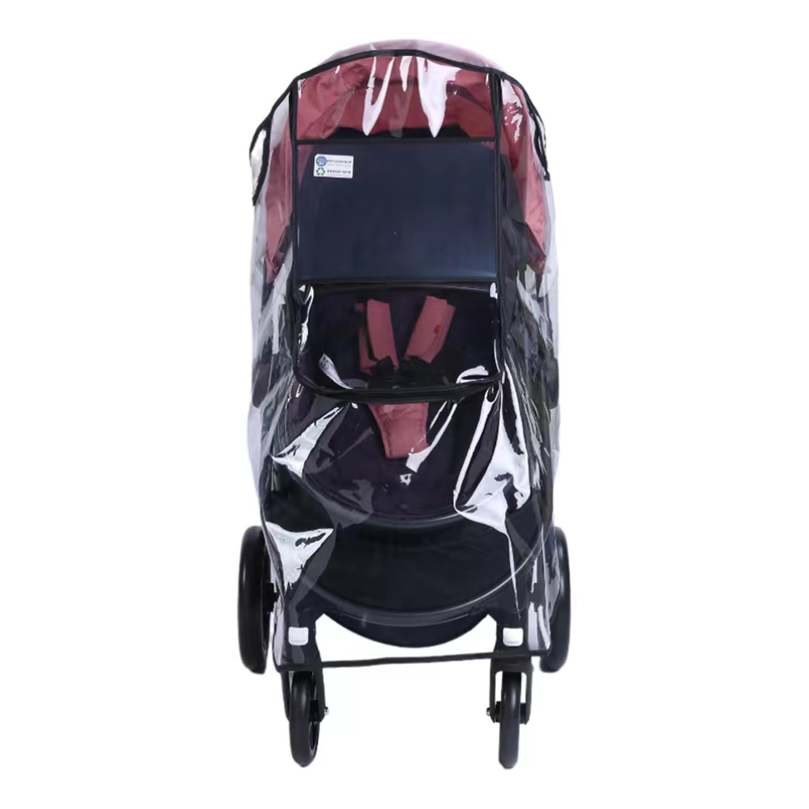stroller covers for travel PandaEar Stroller Rain Cover, Universal Clear Baby Stroller Accessory Travel Weather Sheild for Windproof and Waterproof, Infant Breathable Stroller
