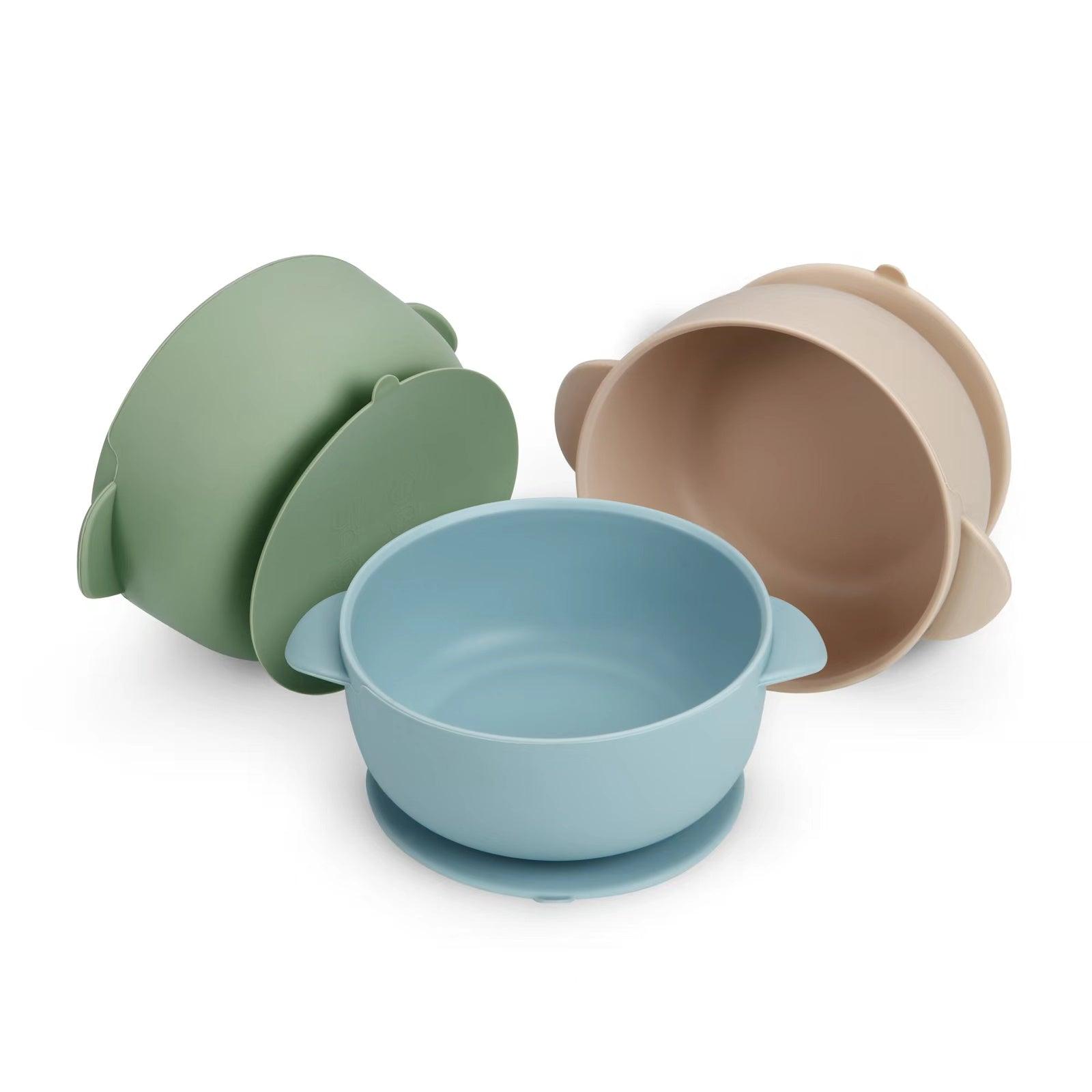 Baby Bowls with Suction (3 Pack) - PandaEar