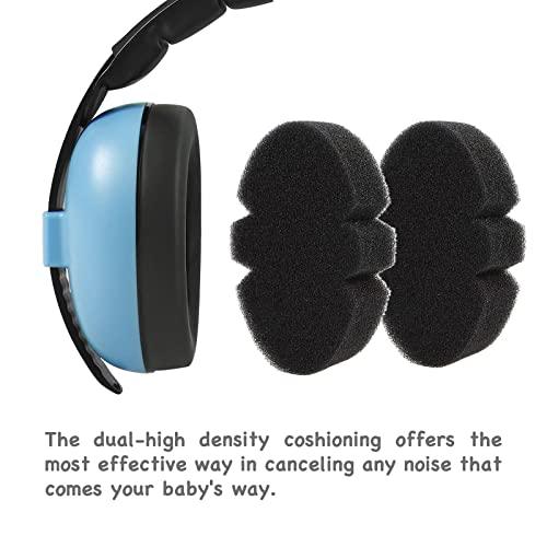 Dekukar 2-in-1 Baby Ear Defender for Babies Toddlers up to 36 Months – CE & UKCA Certified – Noise Reduction Earmuffs Baby Headphones Against Hearing Damage & Improves Sleep White Dekukar 2-in-1 Baby Ear Defender for Babies Toddlers up to 36 Months – CE & UKCA Certified – Noise Reduction Earmuffs Baby Headphones Against Hearing Damage & Improves Sleep White