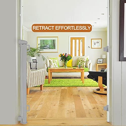 Child Baby 59” Wide Safety Gate(Grey)