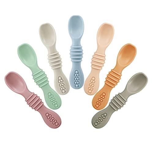 Rainbow Baby Led Weaning Spoons - PandaEar