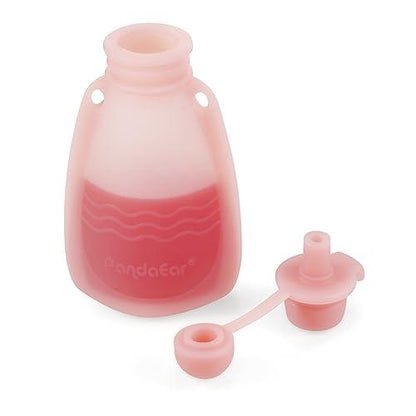 Reusable Silicone Baby Food Pouches, - PandaEar
