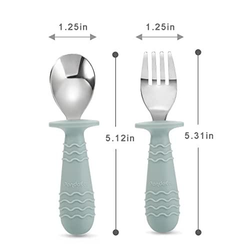 Silicone Stainless Steel Utensils - PandaEar