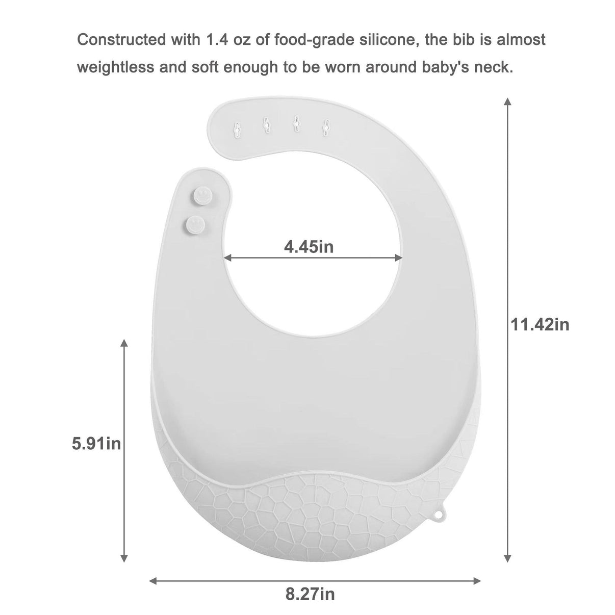 Light Silicone Bibs (3 Pack) PandaEar