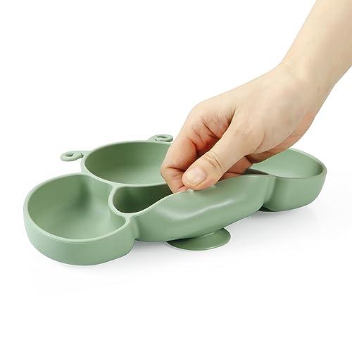 Divided Suction Plate for Baby (2 Pack) - PandaEar