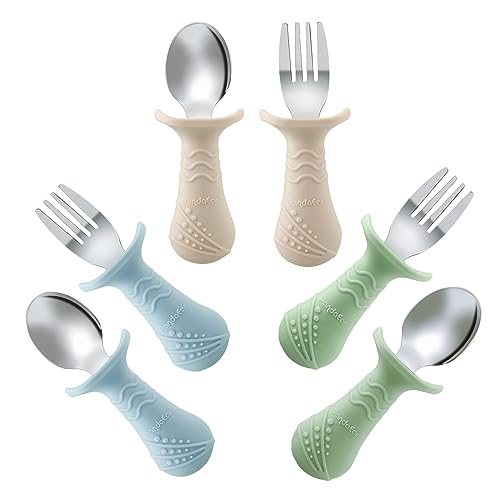 Toddler Fork & Spoon Utensil Set (6 Pack)